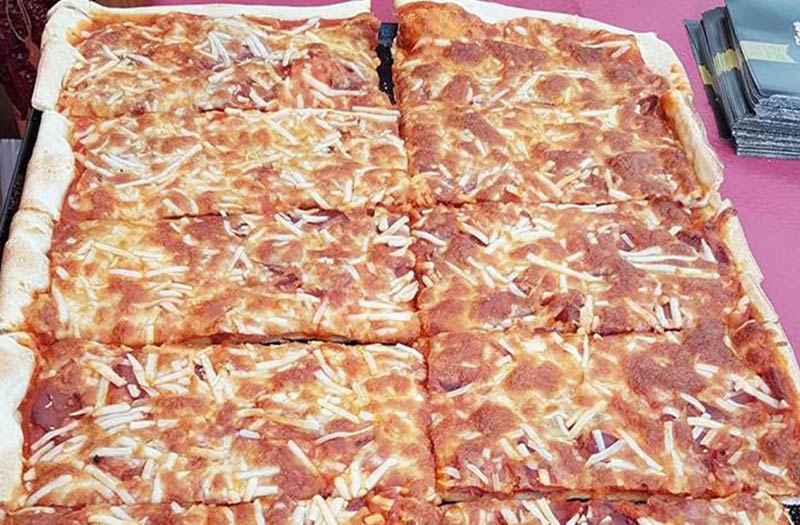 Pizza de Chosco de Tineo